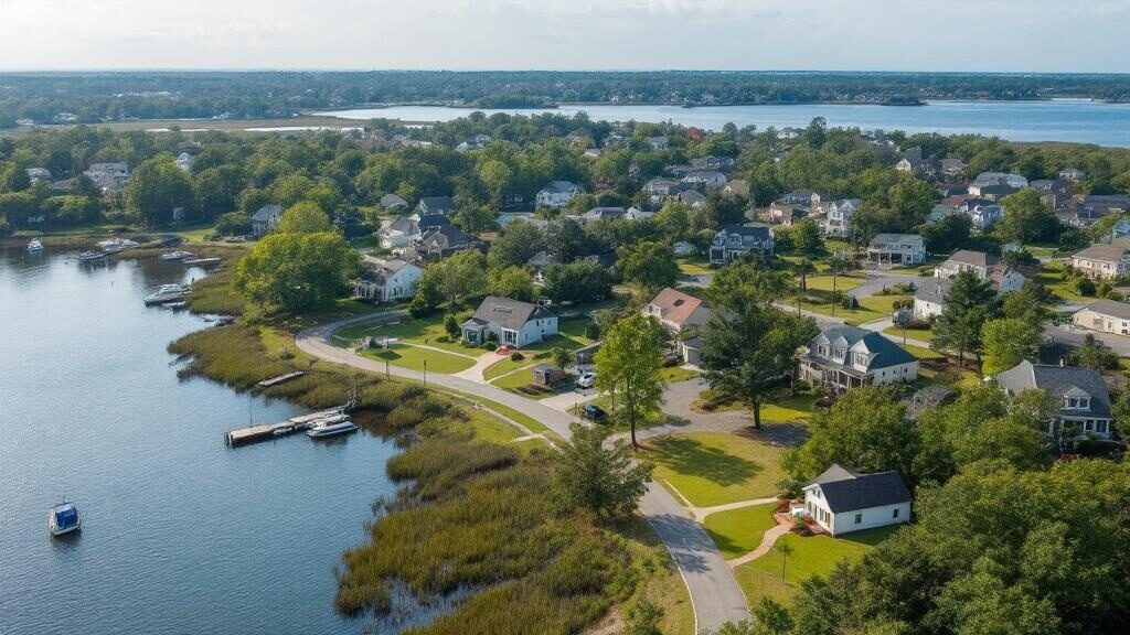 Junk removal service in Poquoson, VA waterfront community