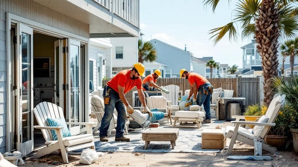 Cleared Virginia Beach property after full junk removal cleanout