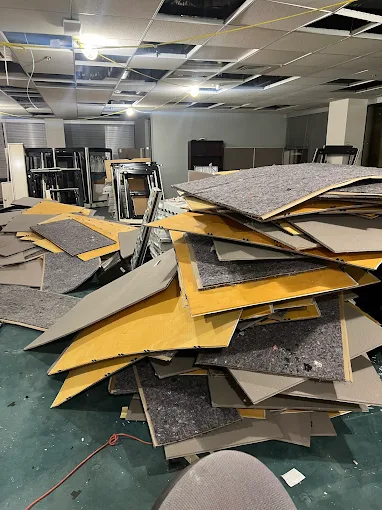 Storage unit cleanout