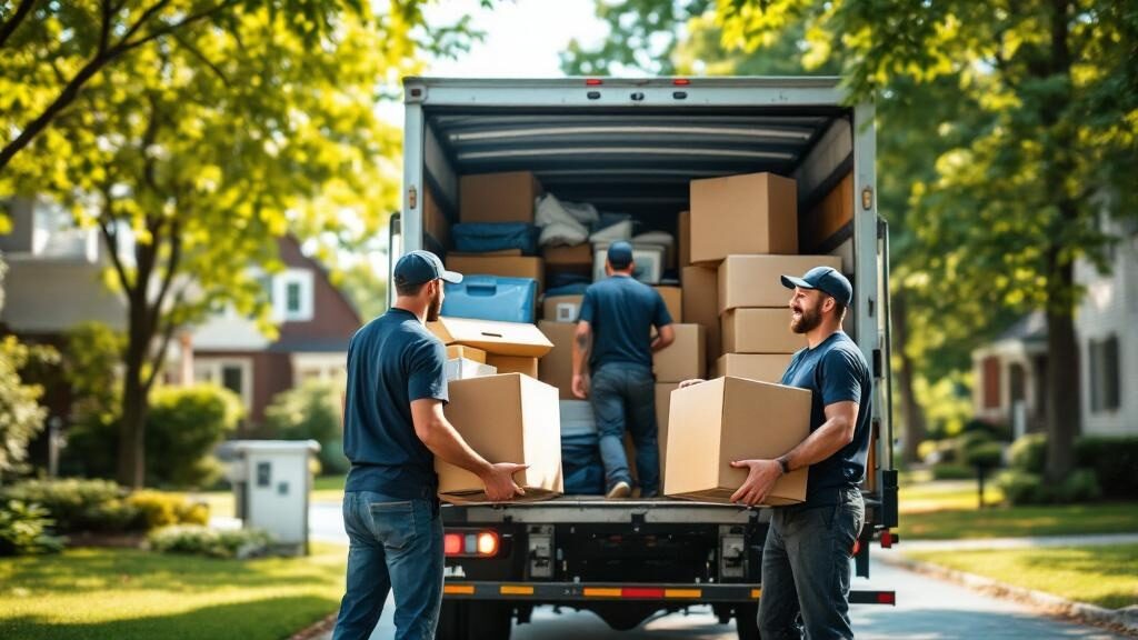 Garage cleanout in Chesapeake — before and after