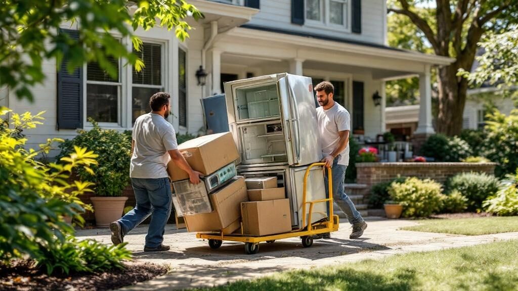 Deck demolition project in Chesapeake