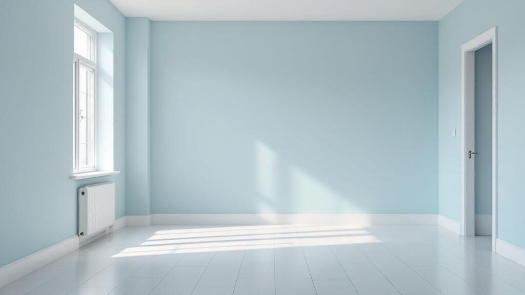 Empty apartment room after cleanout