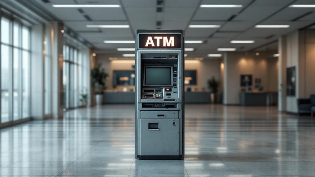ATM machine being removed from a retail location in Chesapeake