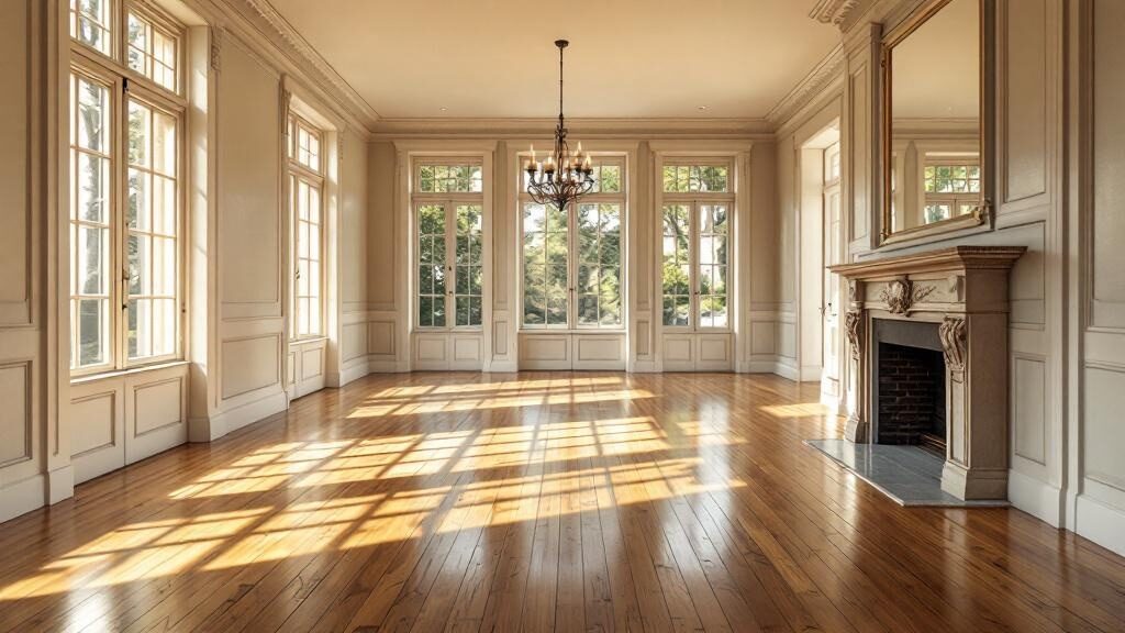 Empty estate home ready for sale after full cleanout