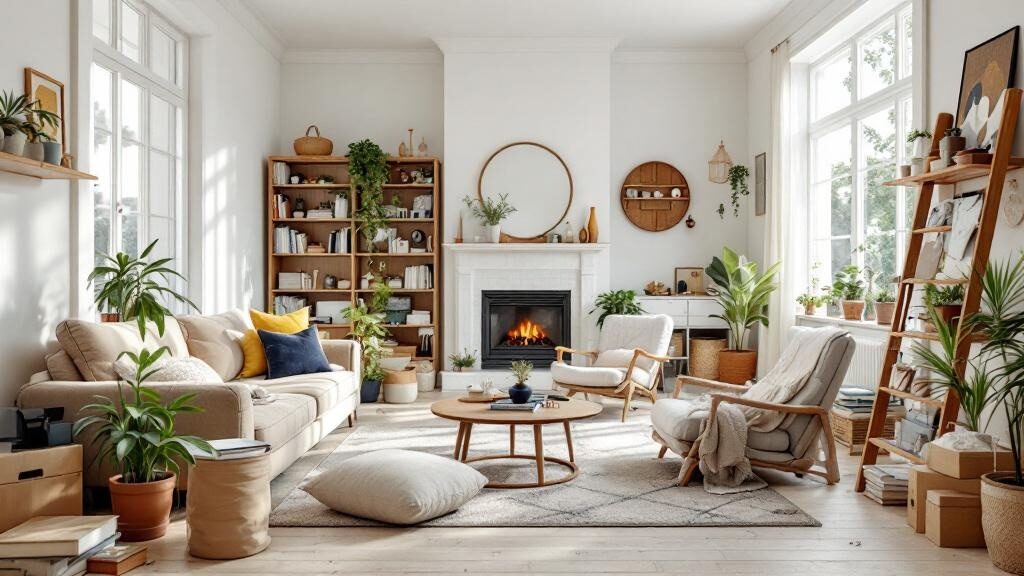 Large amount of removed items loaded onto truck after hoarding cleanup