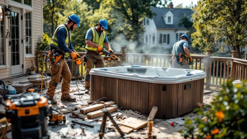 Hot Tub Removal in Chesapeake, VA